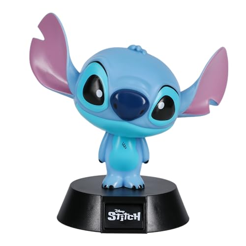 Paladone Luce A Forma Di Icona Di Stitch Disney Carina Decorazione Collezionabile, Luce Notturna E Regalo Per I Fan Di Lilo E Stitch - 11 Cm Di Altezz