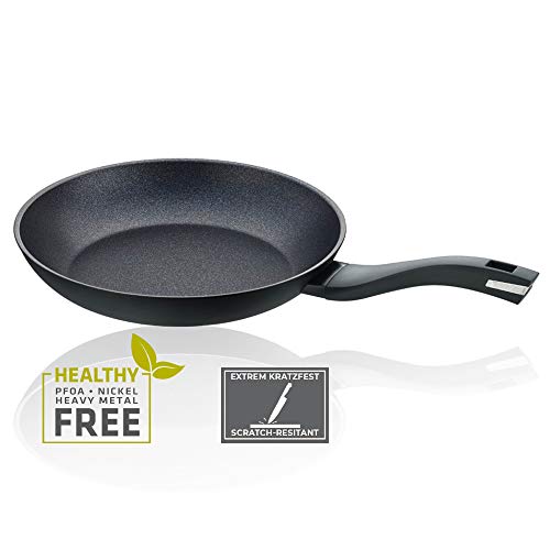 Berndes Balance Induction-Padella Enduro, 30 Cm, Alluminio Forgiato, Nero