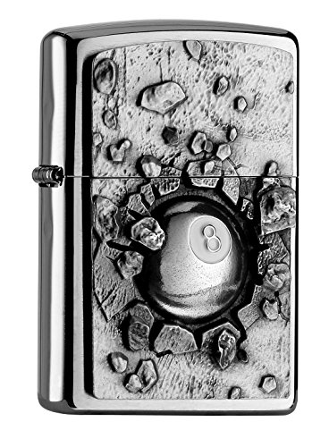Zippo 2004738, Accendino Antivento Classic, Acciaio Inox (Edelstahl)