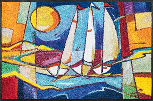 Wash&Dry Zerbino, Nylon, Multicolore, 50 X 75 Cm