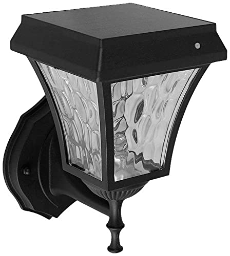 Vt-982 Led Solar Wall Lamp Cct:3In1 Matt Black Body