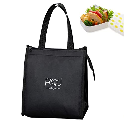 Deautie Borsa Termica Per Il Pranzo Riutilizzabile, Borsa Per Il Pranzo Di Grande Capacità, Borsa Da Pranzo Per Il Lavoro, Borsa Pieghevole A Tre Stra