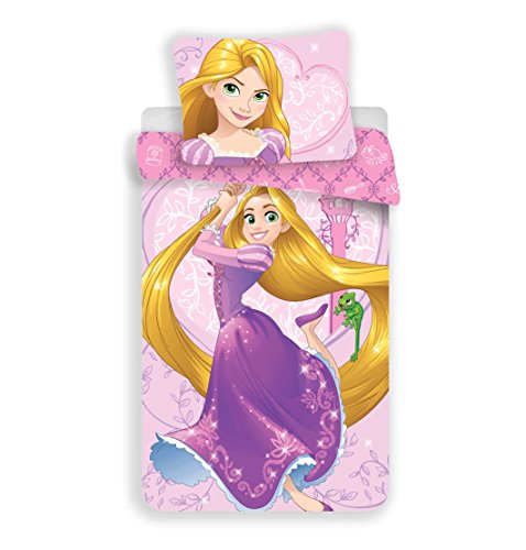 Jerry Fabrics 17Bs296 Biancheria Da Letto Con Cerniera Disney, Cotone, Multicolore, 200X140X0.5 Cm