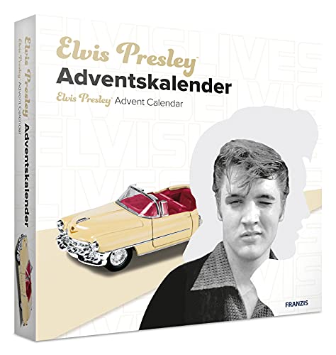 Franzis Elvis Presley 55120-7 Calendrier De L'Avent Convertible À L'Échelle 1:38 Avec Module Sonore Et Livre D'Accompagnement Multicolore À Partir De 