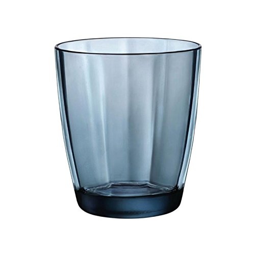 Bormioli Rocco Pulsar - Set Di 6 Bicchieri Ocean, 30 Cl, Colore: Blu