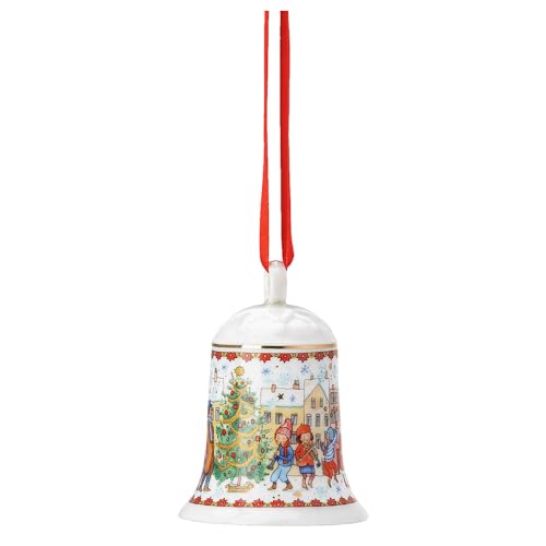 Hutschenreuther Campana Di Natale In Porcellana 23 Campana In
