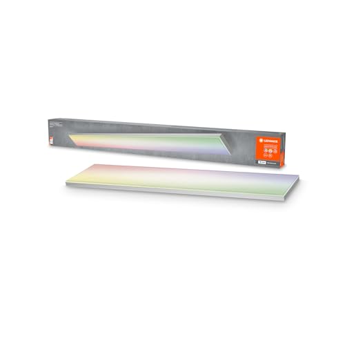 Ledvance Plafoniera Led Intelligente, Pannello Interno Con Tecnologia Wifi, Colore Della Luce Modificabile(3000K-6500K), Rgb Modificabili, 1200Mm X 10