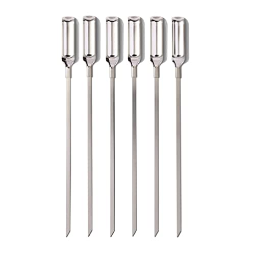 Oxo Grilling Skewers Spiedini Per Grigliare, Inossidabile, Acciaio Inox