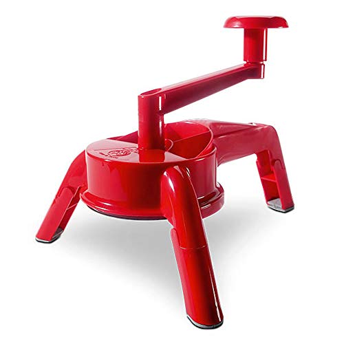 Rigamonti 240 Grattugia, Polipropilene Dischi Acciaio 18/C, Rosso, Medium, 12 Unità