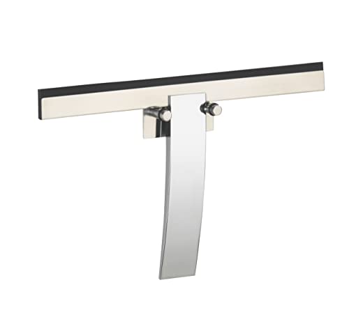 Wenko Tergidoccia Gela - Tira Acqua Per Il Bagno, Pressogetto Di Zinco, 24.5 X 15 X 2.5 Cm, Lucido