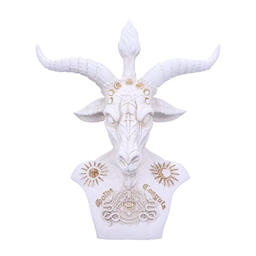 Nemesis Now Busto Baphomet (Bianco) 33,5 Cm, 33.5Cm