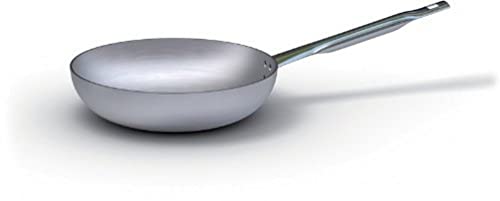 Ballarini Professionale Padella Svasata Alta, Alluminio, Grigio, 40 Cm