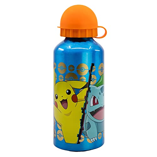 Bottiglia Piccola In Alluminio 400 Ml Pokemon Stor