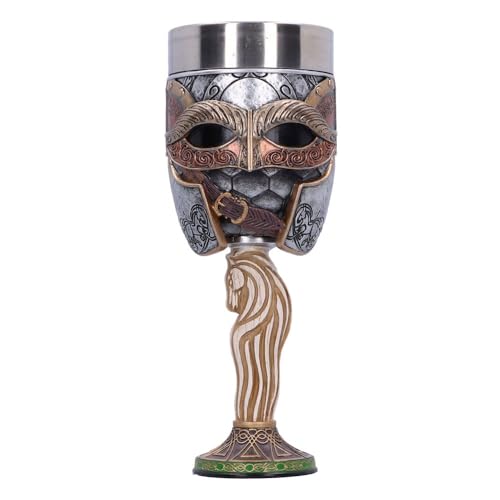 Nemesis Now Lord Of The Rings Rohan Goblet 19,5 Cm, Resina, Licenza Ufficiale Lord Of The Rings Merchandise, Drinks Cup, Cast In Finest Resin, Expertl