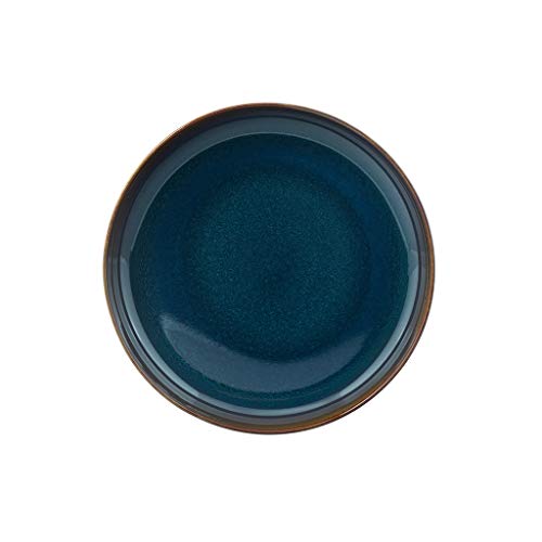 Like. By Villeroy & Boch Group, Crafted Denim, Piatto Fondo, 21,5 Cm, Porcellana Premium, Blu