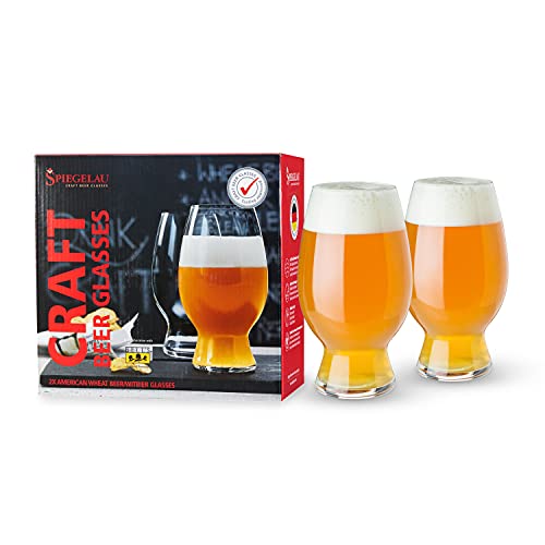 Spiegelau & Nachtmann Witbier 499/53 Craft Beer Glasses Uk/6, 2 Unità (Confezione Da 1)