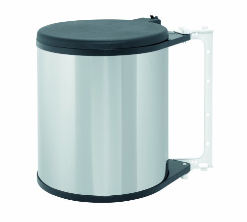 Brabantia Built-In Bin Pattumiera Da Incasso, 15 L, Inox Lucido