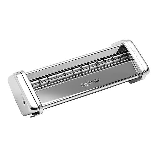 Marcato Accessorio Macchina Per La Pasta, Per Reginette, Taglio Da 12 Mm, In Acciaio Cromato, Compatibile Con Atlas 150 E Atlasmotor, Accessorio Da Cu