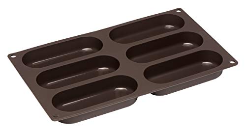 Lurch Flexiform Hotdog Panino, Silicone, Marrone, 20 X 15 X 10 Cm