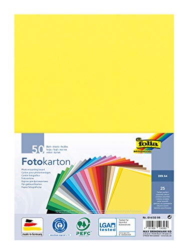Folia Cucina, Pietra, Colorato, Din A4, 50 Blatt, Unità