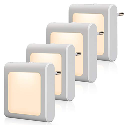 Presa Di Luce Notturna Con Sensore Crepuscolare, Emotionlite Luce Notturna Bambini, Luminosità Regolabile In Modo Continuo Molto Bene Per La Camera De