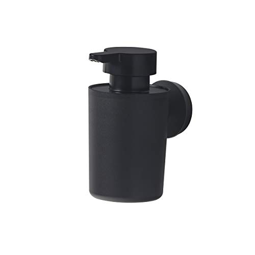 Tiger Urban Dispenser Per Sapone Liquido, Acciaio Inox, Abs, Nero, 6.8X 12.3 X10.5 Cm
