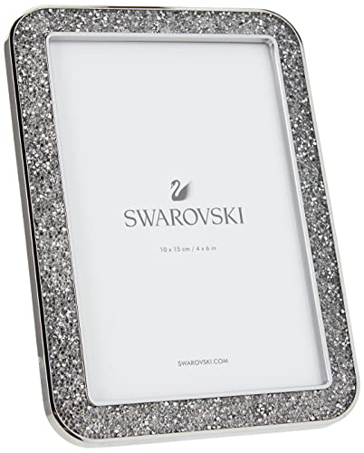Swarovski Minera Portaritratti Piccolo, Con Cristalliswarovski, Clear Crystal E Metallo, Tono Argentato