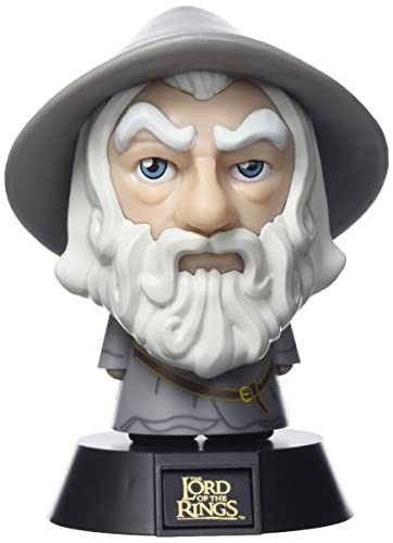 Paladone Lampada Il Signore Degli Anelli, Gandalf Icon Light, 12 Cm, Plastica, Standard