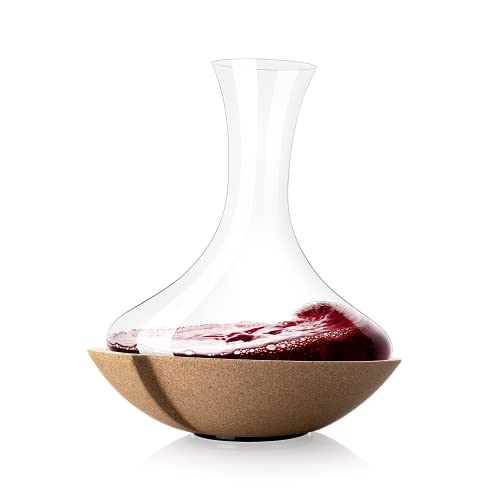 Vacu Vin Decanter Vino Rotante Cristallo