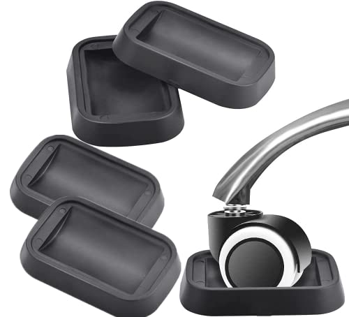 Qucumer 5 Pezzi Piano Caster Cups Coppe Ruote Mobili Tondo Tazze Gripper Set Coppe Bloccaruote In Gomma Per Mobili Sottopiedi Per Pianoforte Pianofort