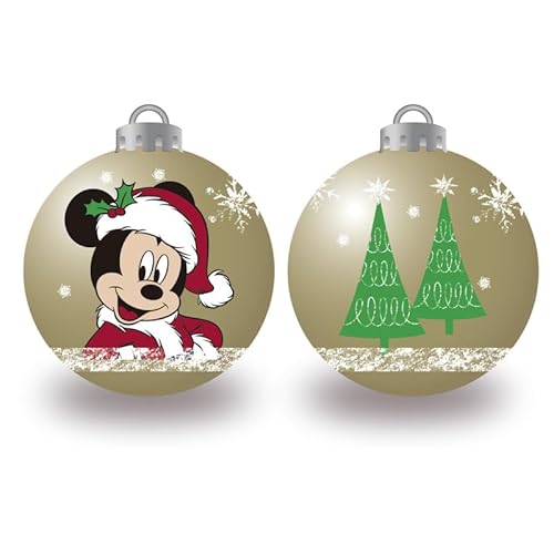 Arditex Wd13423 Pack De 6 Bolas Árbol De Navidad Diámetro 8Cm. De Disney-Mickey