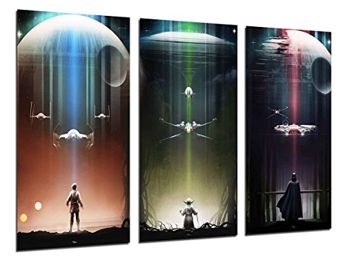 Quadro Fotografico Star Wars, Darth Vader. Dimensioni Totali: 97 X 62 Cm (Xxl)
