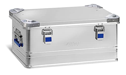 Alutec Industry 48 Cassetta In Alluminio (Capacità 48 L, Dimensioni Interne 550 X 350 X 248 Mm, A Tenuta Di Polvere E Spruzzi, Cassetta Per Attrezzi,