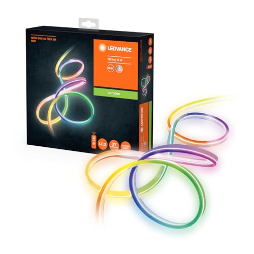 Ledvance Neon Digital Flex/15W Apparecchio Da Parete E Soffitto, Per Tutte Le Superfici, Rgb, Ip44