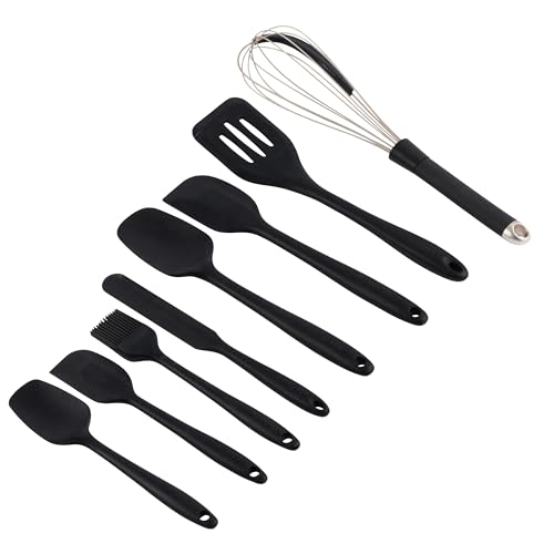 Salter Bw12838Eu7 Bakes Set Di Utensili In Silicone - Kit Di Utensili Per Cottura, Orientatore, Cucchiai, Spatole, Raschietto, Spazzola Per Pasticceri