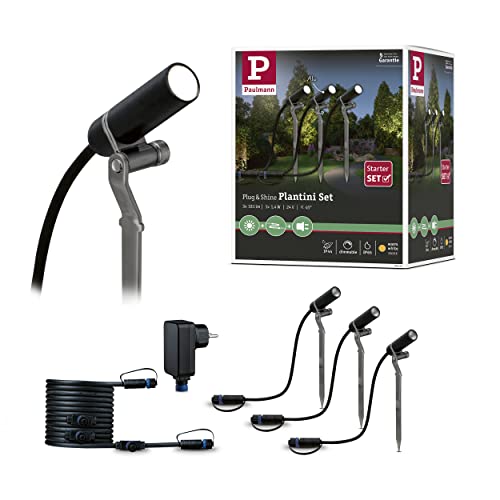Paulmann 94154 Lampada Da Esterno Illuminazione Spot Faretto Illuminazione Da Giardino, In Alluminio, Integrato, 26 W, Antracite, 500 X 2.1 X 22.3 Cm