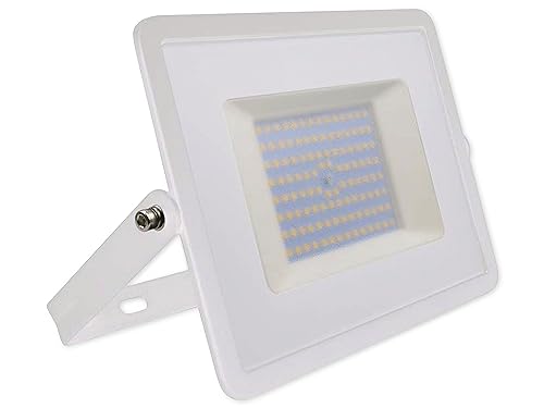 Vt-40101 100W Smd Floodlight Colorcode:3000K White Body