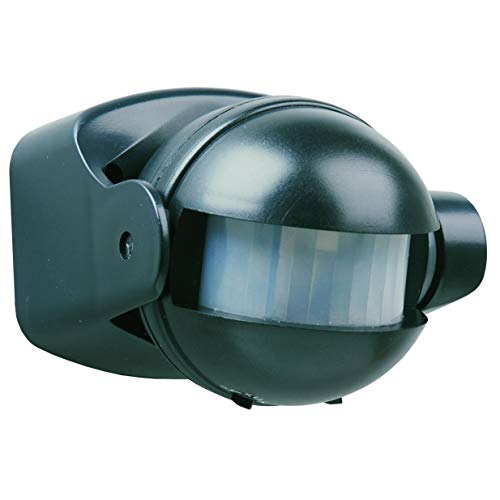 Smartwares 10.017.11 (Es34Z) Interruttore Con Sensore Di Movimento, Nero