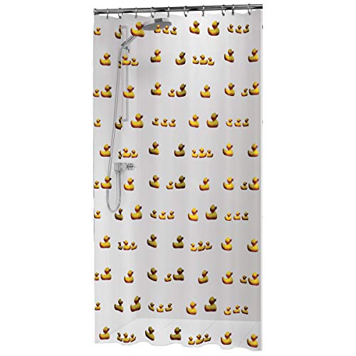 Sealskin Duckling Tenda Da Doccia, Peva, Giallo, 180 X 200 Cm