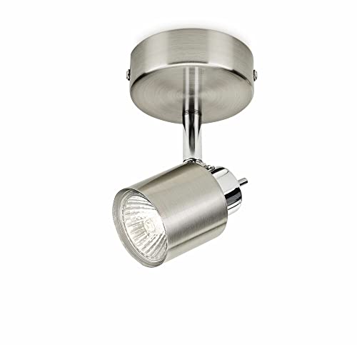 Philips Led Meranti, Faretto, 1 Punto Luce, Attacco Gu10, 35W, Cromato
