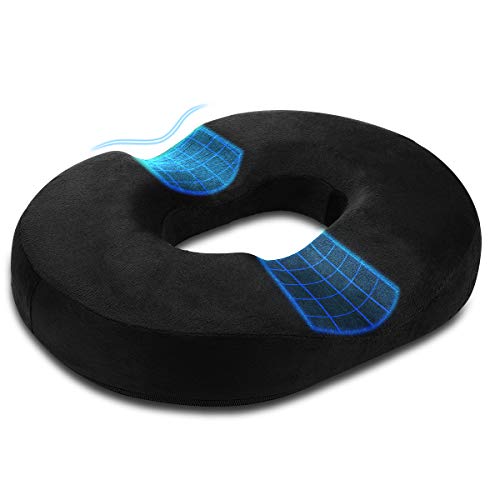 Cuscino Per Ciambelle Cuscino Per Emorroidi Cuscino Per Sollievo Dal Dolore In Memory Foam Coccige Per Gravidanza, Coccige, Piaghe Da Letto, Schiena, 