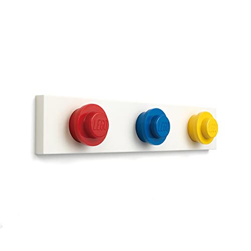Room Copenhagen Roomc-41110001 Appendino A Parete Lego (Rosso, Blu, Giallo), Polyester, One Size