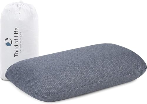 Third Of Life Volar Quickdry Cuscino Da Viaggio In Memory Foam | Supporto Cervicale Ortopedico Con Federa Termica Ad Asciugatura Rapida | Piccolo E Co
