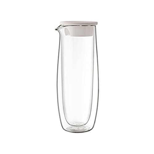 Villeroy & Boch Artesano Hot & Cold Beverages Caraffa Con Coperchio, 1 L, Vetro Borosilicato