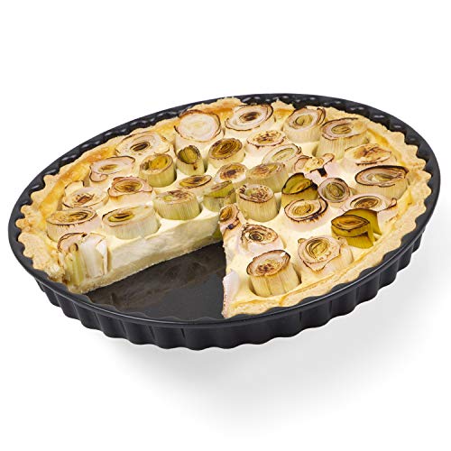 Chg Emaille 270-48 - Stampo Per Quiche E Torte, Ø 28 Cm, Altezza 3 Cm