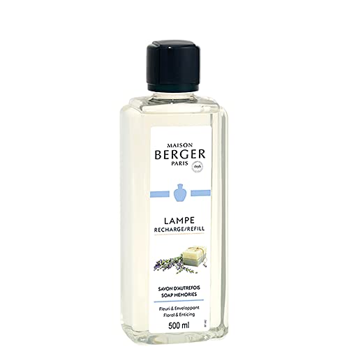 Lampe Berger “Rêves De Pureté” Ricarica Profumo Per La Casa, Per Diffusori Di Profumo, Plastica, Multicolore, 500 Ml