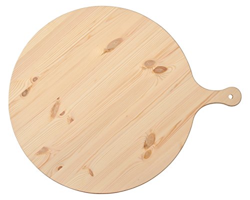 Habi Tagliere Polenta Abete Con Manico Cm50 Made In Italy Utensili Da Cucina, Legno, Marrone