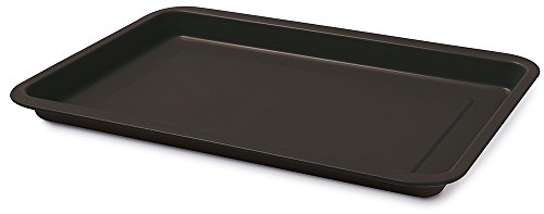 Guardini Gardenia, Teglia Rettangolare 32X37Cm, Acciaio Con Rivestimento Antiaderente, Colore Nero