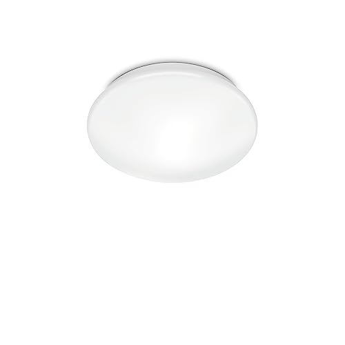 Philips Led Moire, Plafoniera Rotonda, Luce Bianca Fredda, 10W, Bianco
