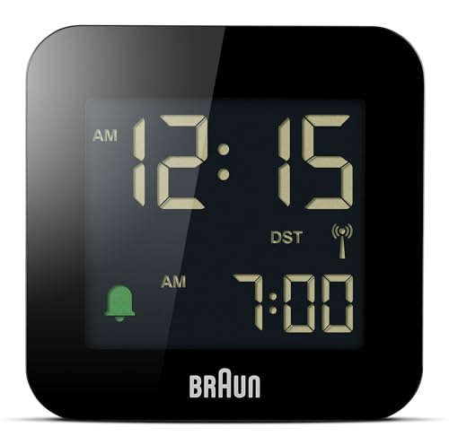 Braun Bc08 Orologio Da Viaggio Digitale - Nero